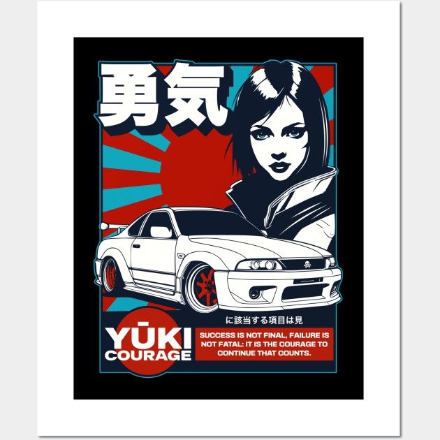 Skyline GTR Wall Art by Garment Monkey Co.